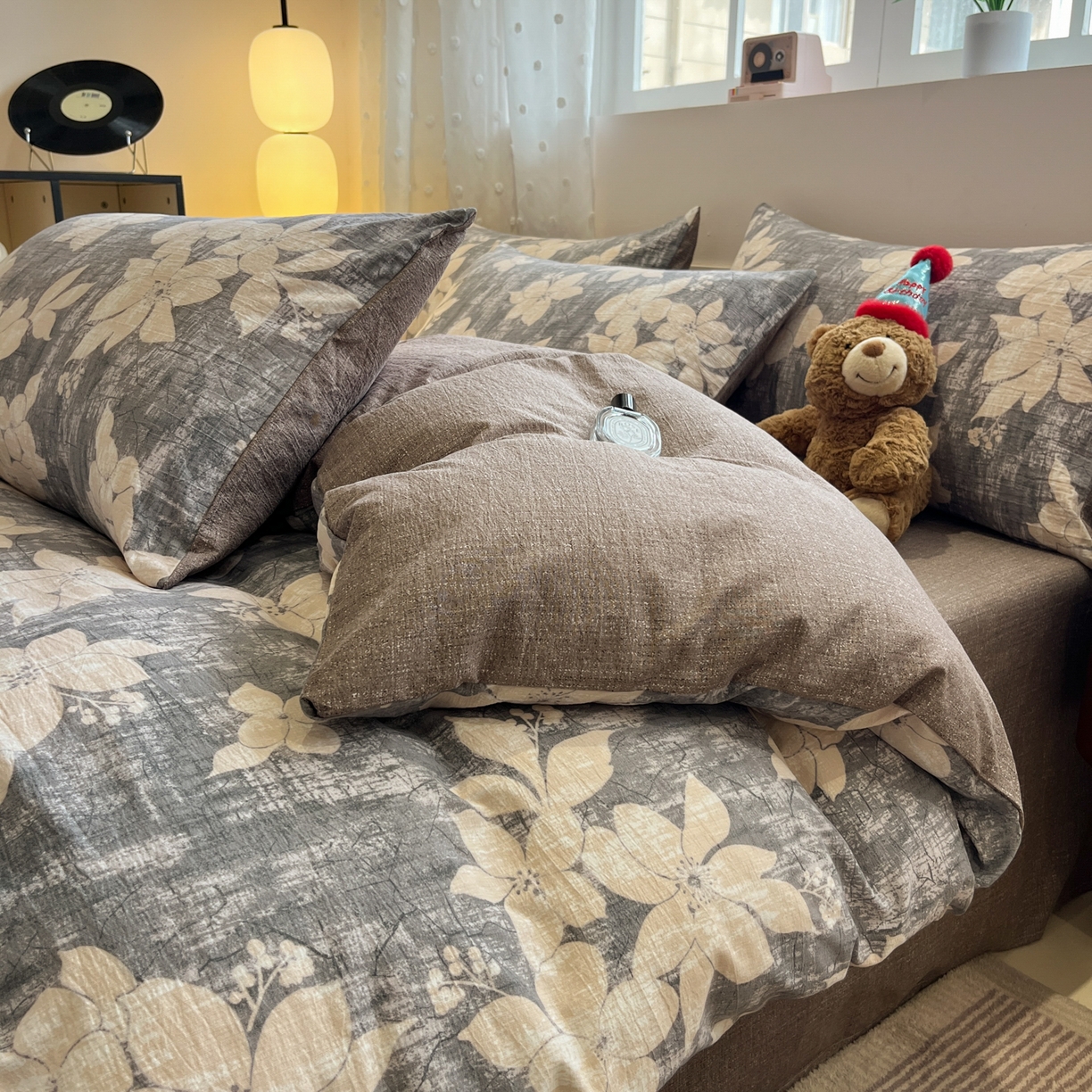 91家纺网 家纺一手货源 找家纺 （总）蓝极人 2026新款原麻复古四件套