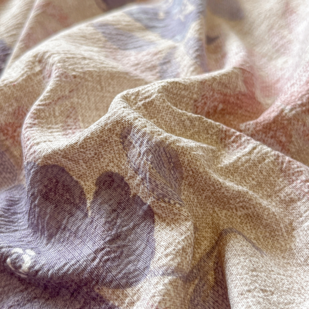 91家纺网 家纺一手货源 找家纺 蓝极人 2026新款原麻复古四件套 东方墨蓝