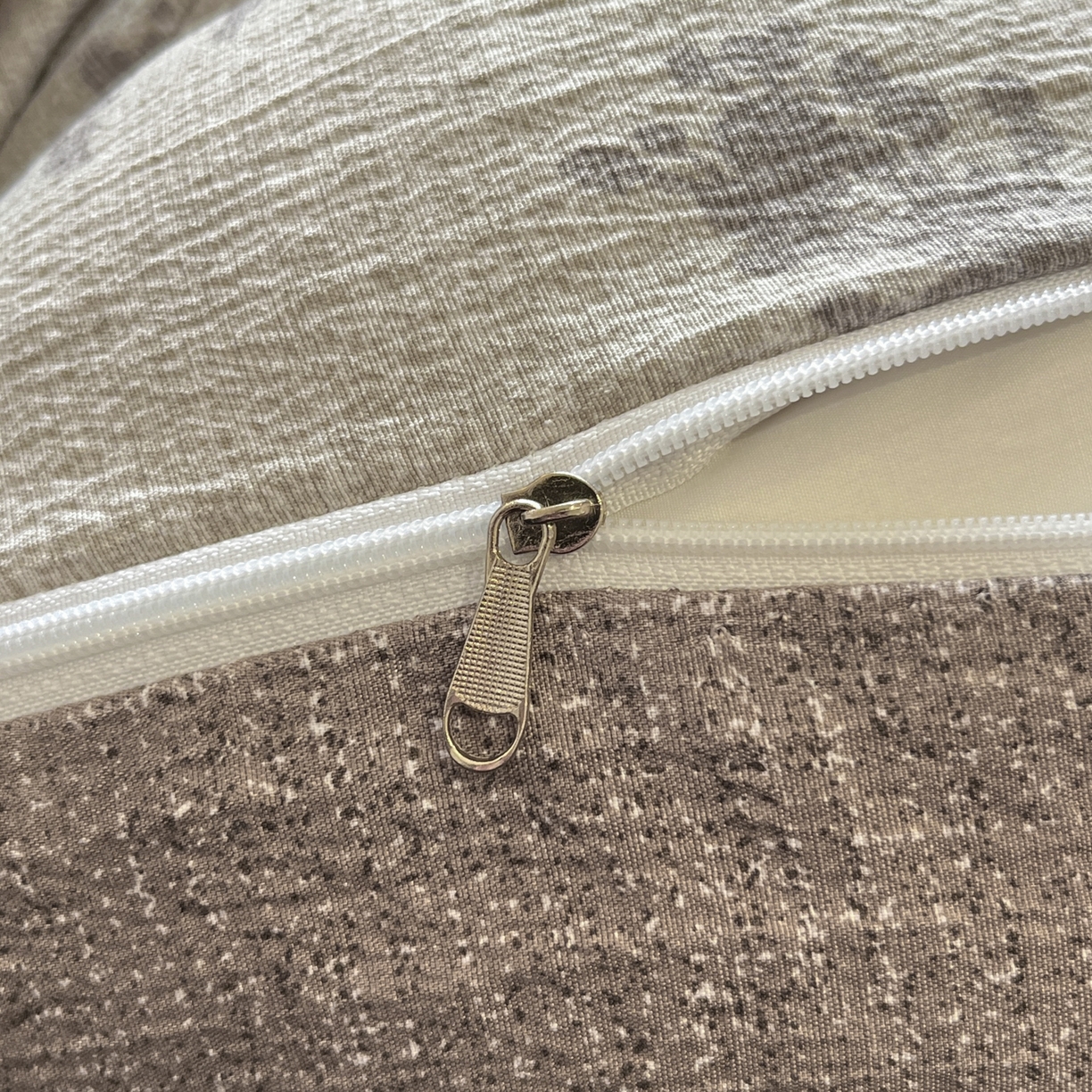 91家纺网 家纺一手货源 找家纺 蓝极人 2026新款原麻复古四件套 风木槿-咖