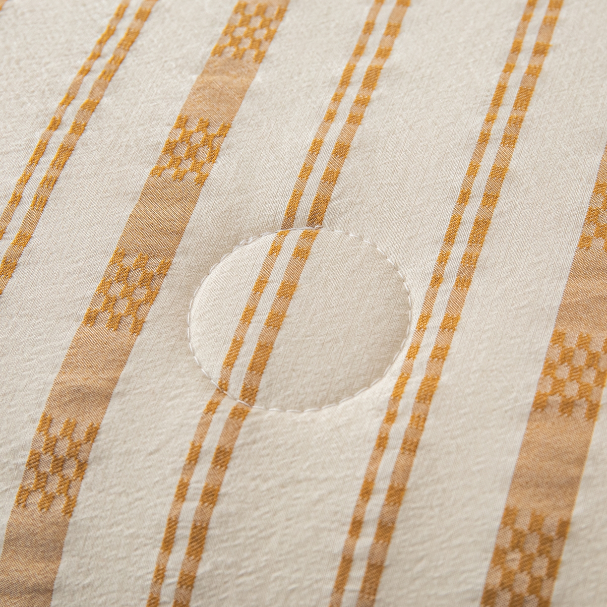 91家纺网 家纺一手货源 找家纺 江暮云家纺 2026新款色织提花新疆棉花夏被空调被 织韵-咖