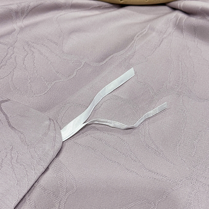 91家纺网 家纺一手货源 找家纺 宏羽纺家纺 2026新款100S长绒棉浮雕提花居家四件套 山间雾-香芋紫