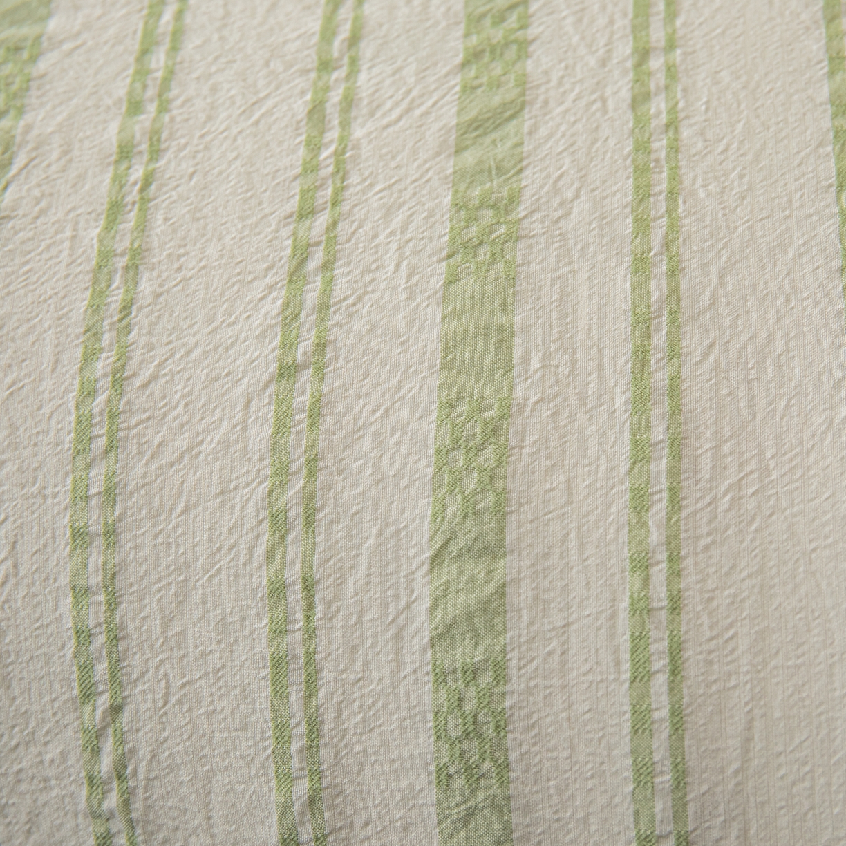 91家纺网 家纺一手货源 找家纺 江暮云家纺 2026新款色织提花新疆棉花夏被空调被 织韵-绿