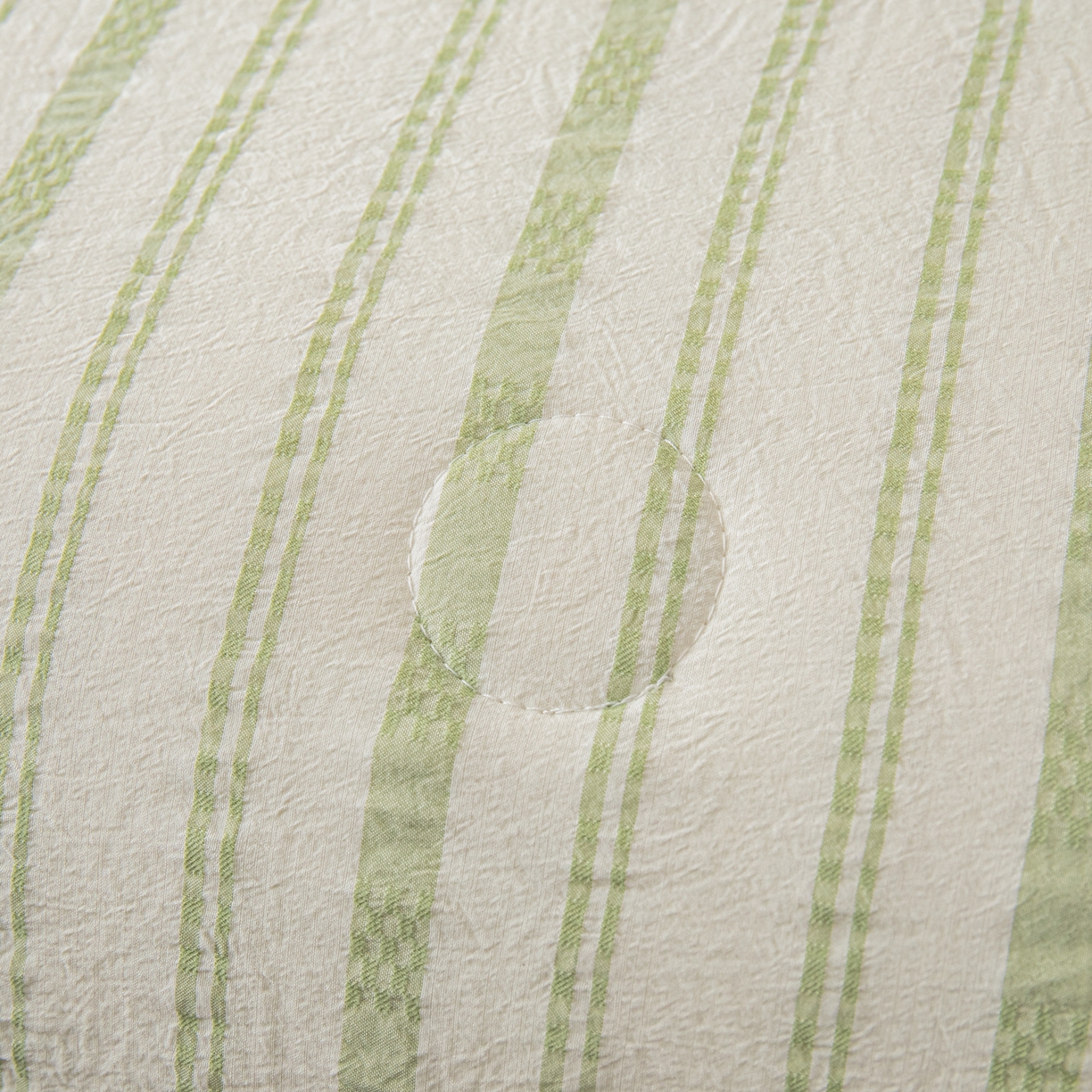 91家纺网 家纺一手货源 找家纺 江暮云家纺 2026新款色织提花新疆棉花夏被空调被 织韵-绿