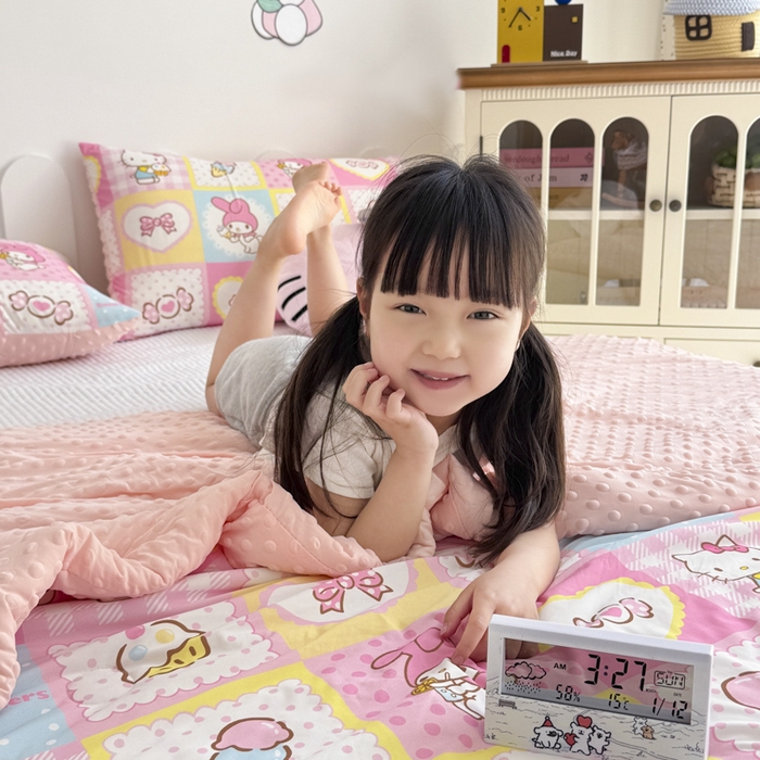 91家纺网 家纺一手货源 找家纺 （总）花满路 2026新款儿童有氨凉感丝夏被夏凉被空调被