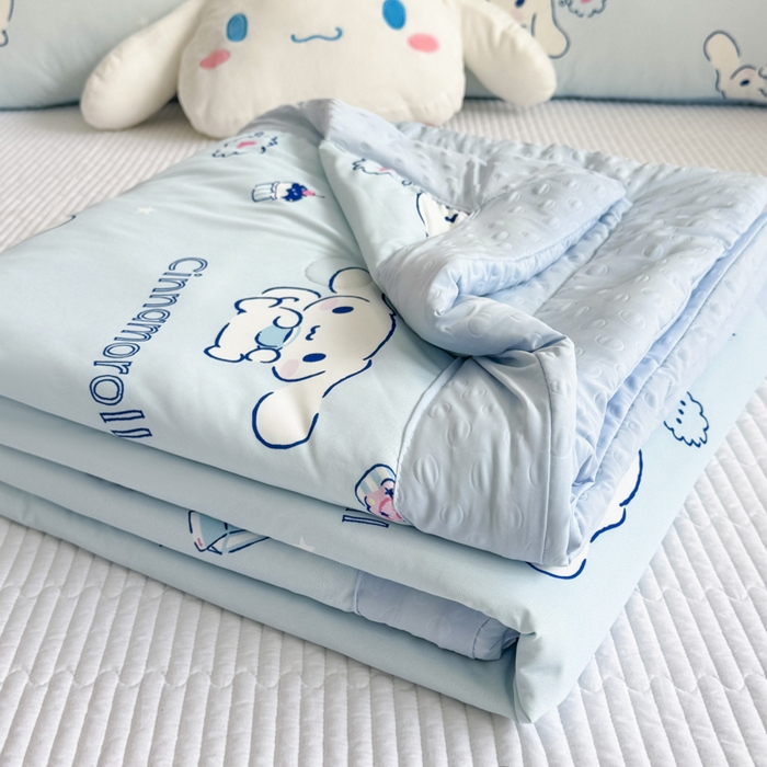 91家纺网 家纺一手货源 找家纺 （总）花满路 2026新款儿童有氨凉感丝夏被夏凉被空调被