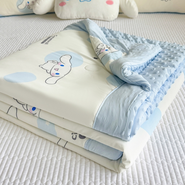 91家纺网 家纺一手货源 找家纺 （总）花满路 2026新款儿童有氨凉感丝夏被夏凉被空调被