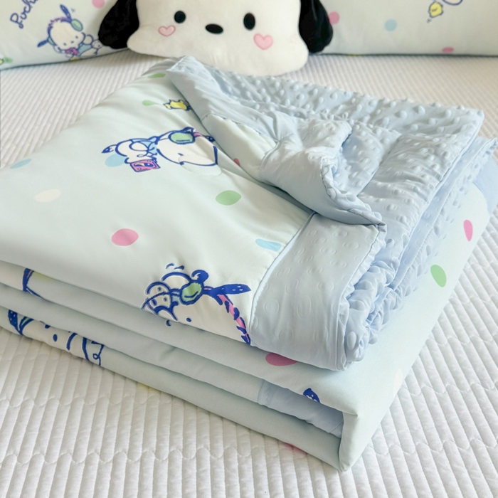 91家纺网 家纺一手货源 找家纺 （总）花满路 2026新款儿童有氨凉感丝夏被夏凉被空调被