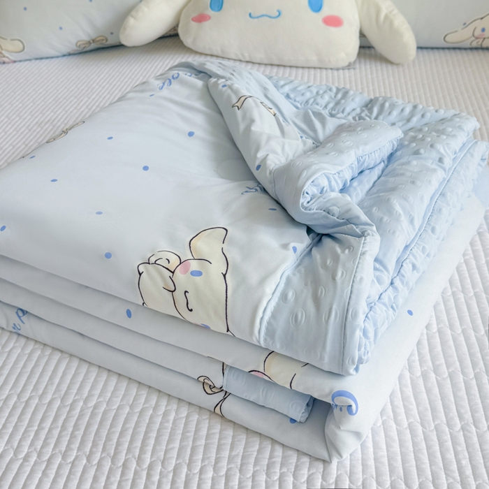 91家纺网 家纺一手货源 找家纺 （总）花满路 2026新款儿童有氨凉感丝夏被夏凉被空调被