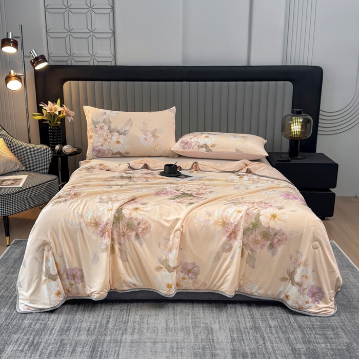 91家纺网 家纺一手货源 找家纺 （总）花满路 2026新款成人夏被