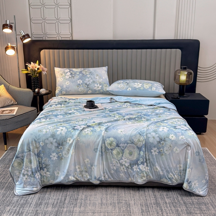 91家纺网 家纺一手货源 找家纺 （总）花满路 2026新款成人夏被