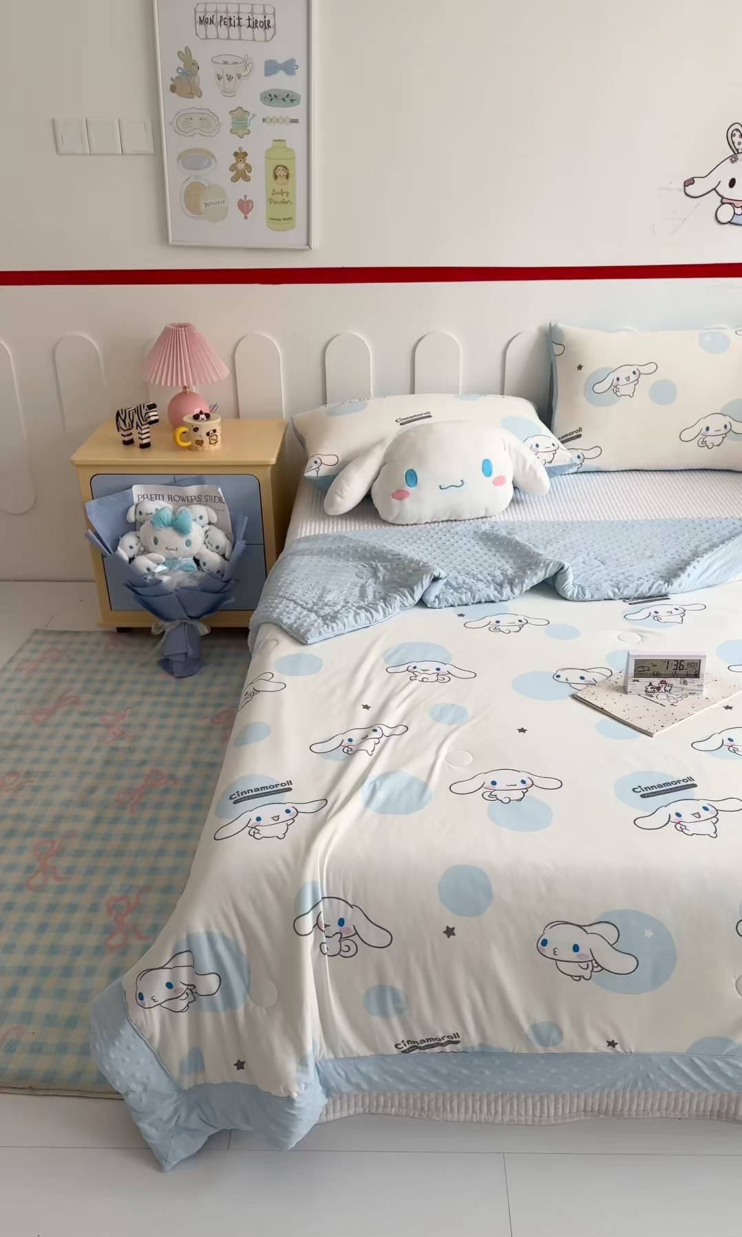 91家纺网 家纺一手货源 找家纺 花满路 2026新款儿童有氨凉感丝夏被夏凉被空调被 飞飞玉桂狗