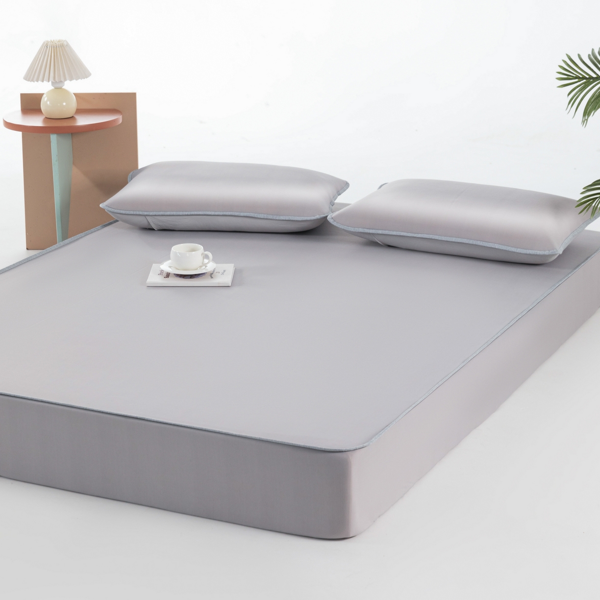 91家纺网 家纺一手货源 找家纺 （总）凌云家纺 2026新款A类100%锦纶凉感凉席床笠款