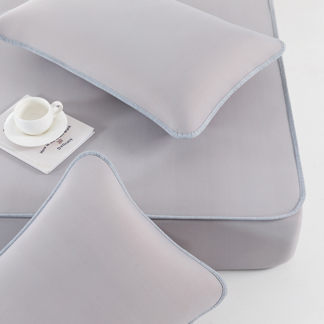 91家纺网 家纺一手货源 找家纺 （总）凌云家纺 2026新款A类100%锦纶凉感凉席床笠款