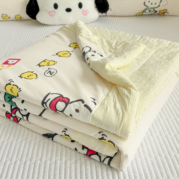 花满路 2026新款儿童有氨凉感丝夏被夏凉被空调被 阳光帕恰狗