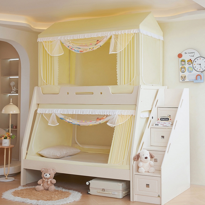 91家纺网 家纺一手货源 找家纺 （总）安金蚊帐 2026新款子母印花房顶蚊帐 铁艺宽高伸缩支架