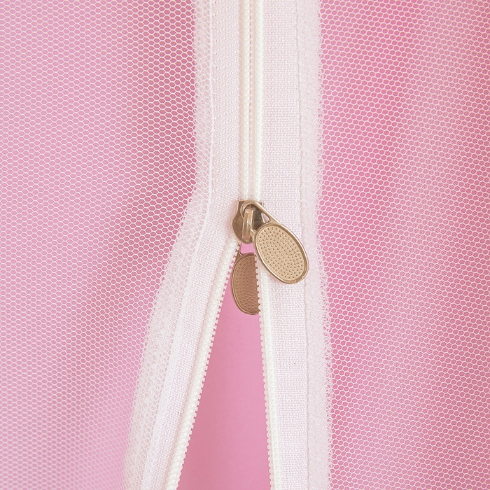 91家纺网 家纺一手货源 找家纺 安金蚊帐 2026新款子母印花房顶蚊帐 铁艺宽高伸缩支架 KT猫