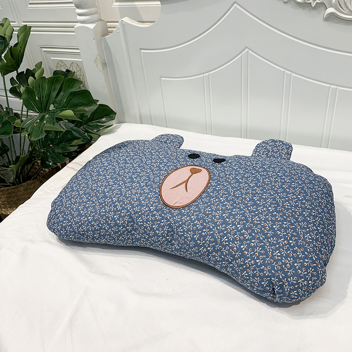 91家纺网 家纺一手货源 找家纺 （总）全美家居 2026新款全棉荞麦枕薰衣草枕刺绣枕芯可爱熊荞麦枕头枕芯