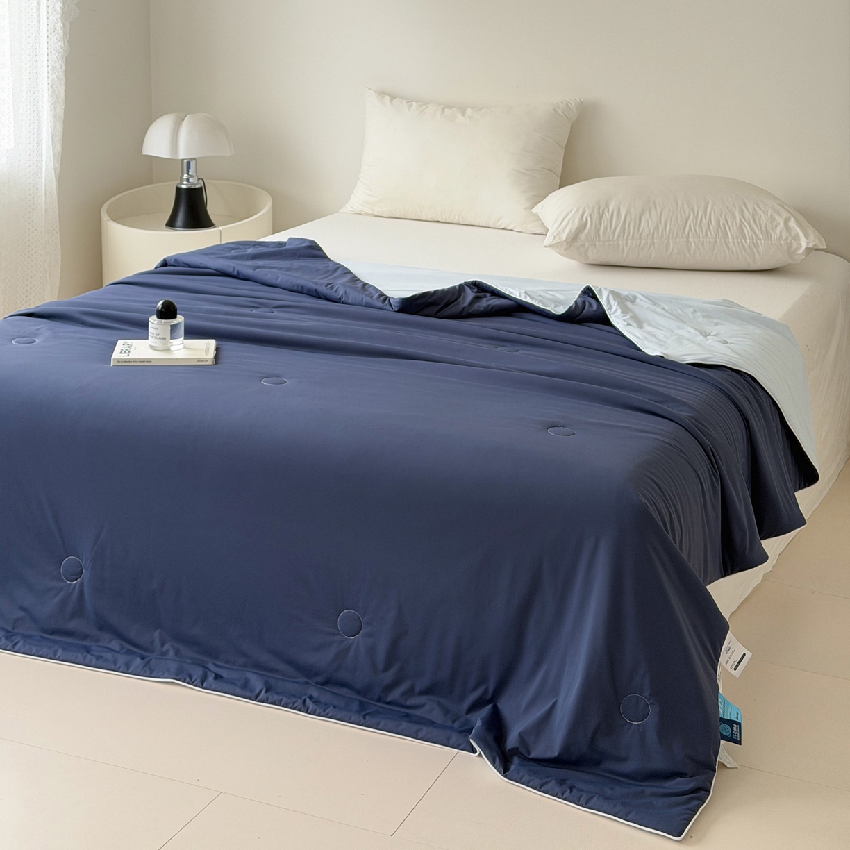 91家纺网 家纺一手货源 找家纺 （总）朵希曼 2026新款锦氨纯色凉感夏被夏凉被空调被