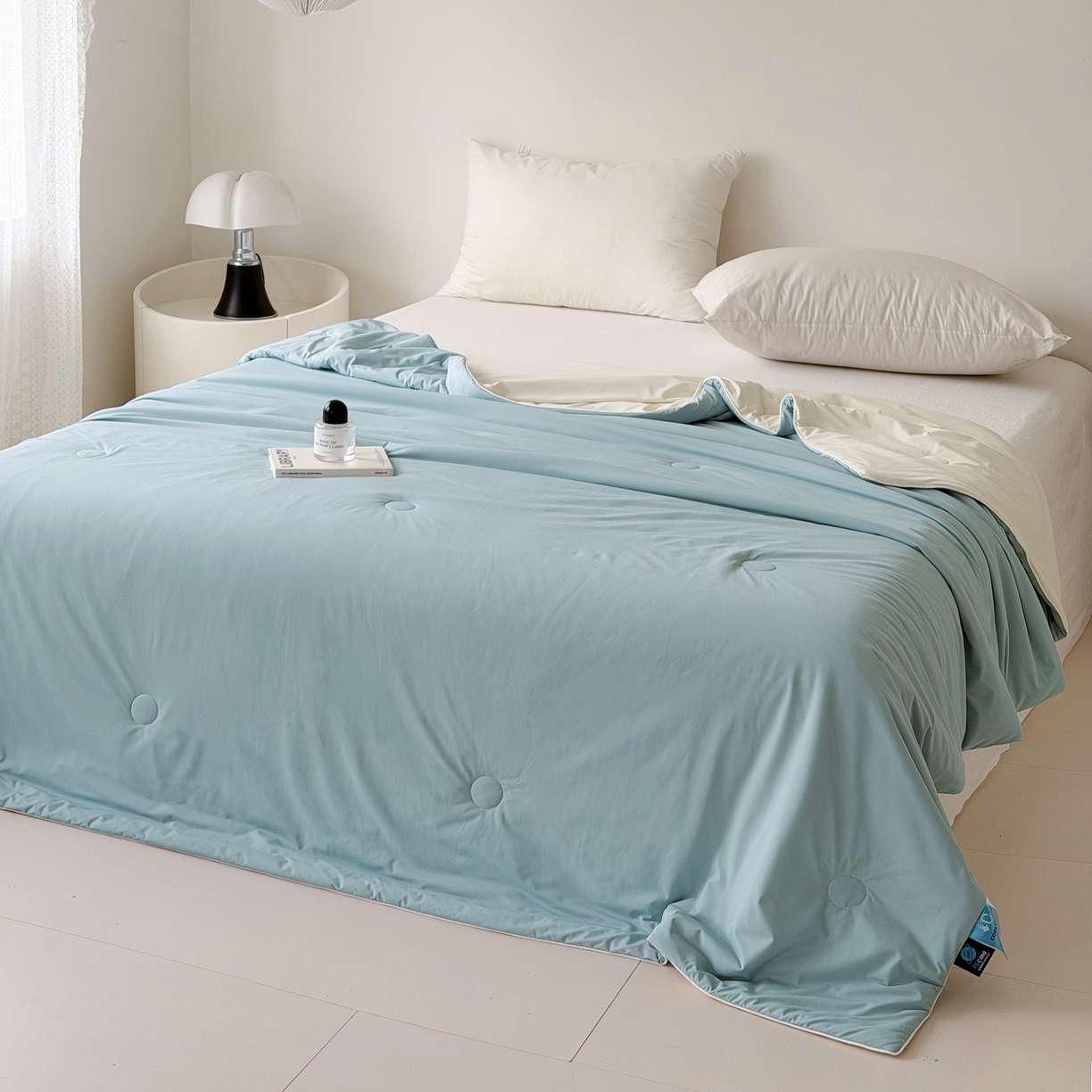 91家纺网 家纺一手货源 找家纺 （总）朵希曼 2026新款锦氨纯色凉感夏被夏凉被空调被