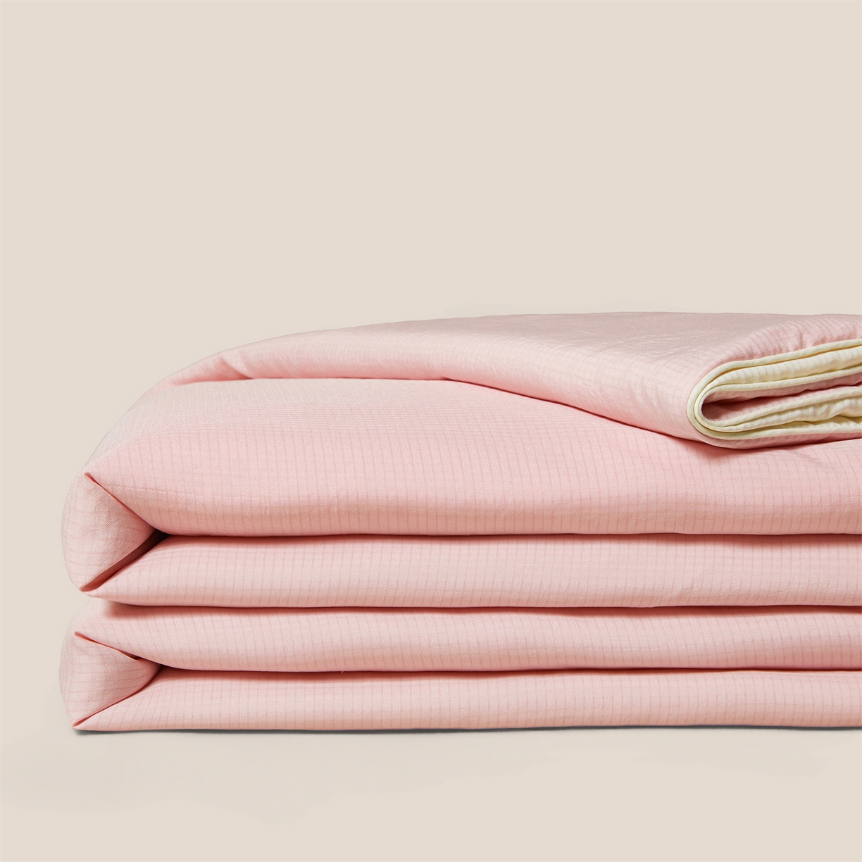 91家纺网 家纺一手货源 找家纺 景眠 2026新款华夫格凉感夏被 华夫格-樱花粉