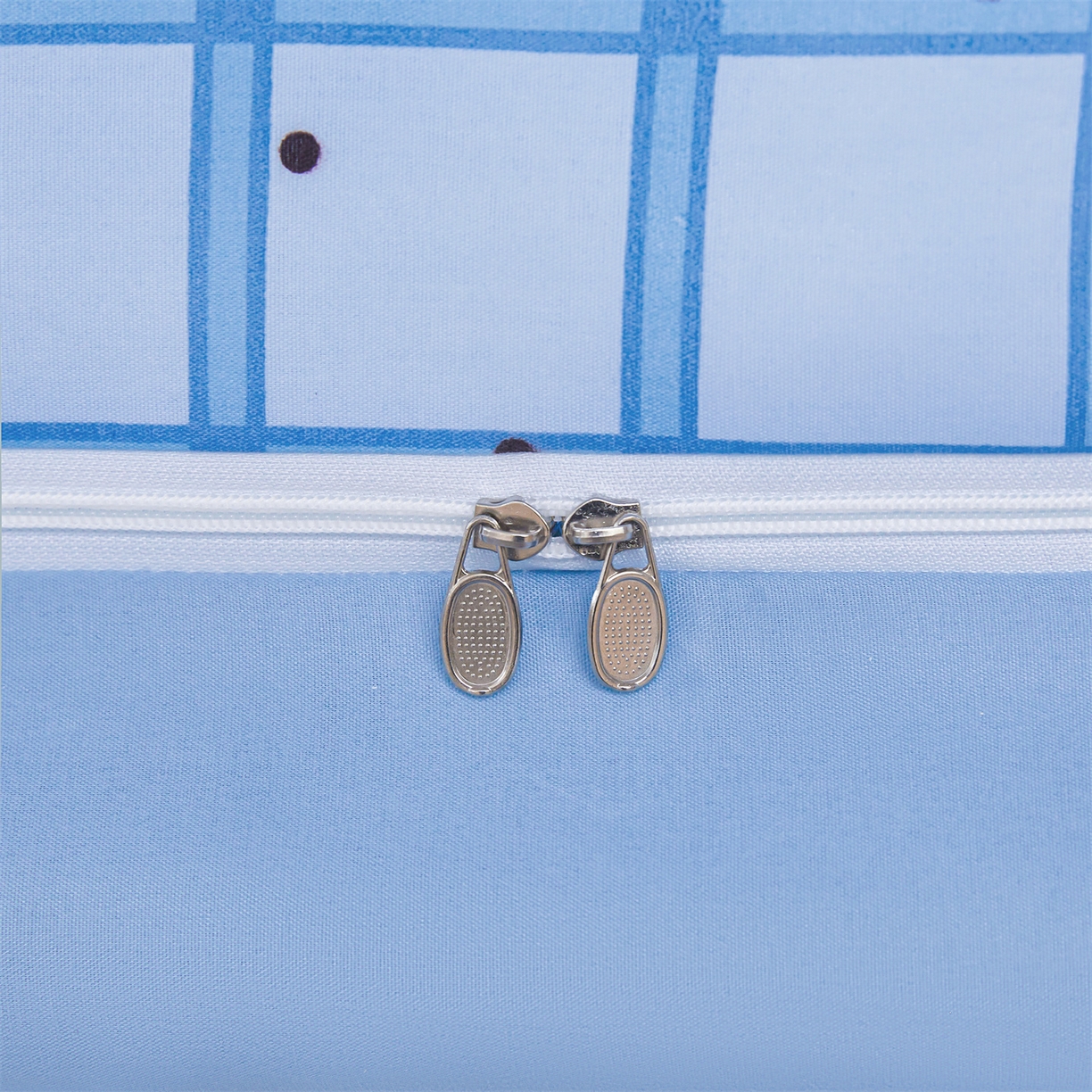 91家纺网 家纺一手货源 找家纺 迪凡保罗蚊帐 2026新款2606专版卡通回底全底AB版遮光帘坐床蚊帐 萌趣多多-无床帘