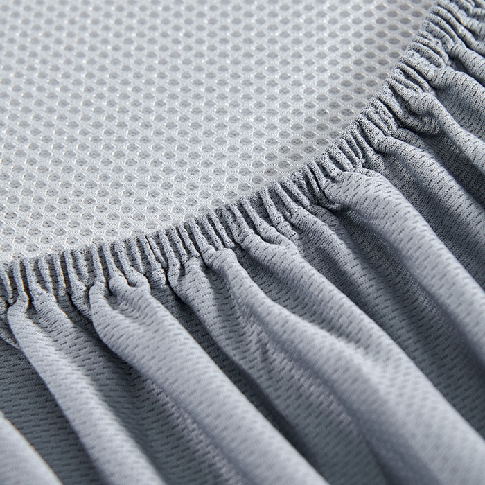 91家纺网 家纺一手货源 找家纺 小牛席业 2026新款星空凉感冰丝席席子凉席-床笠款 灰色