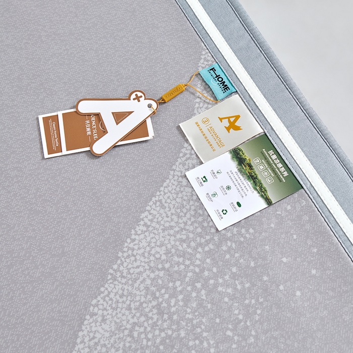 91家纺网 家纺一手货源 找家纺 小牛席业 2026新款星空凉感冰丝席席子凉席-床笠款 灰色