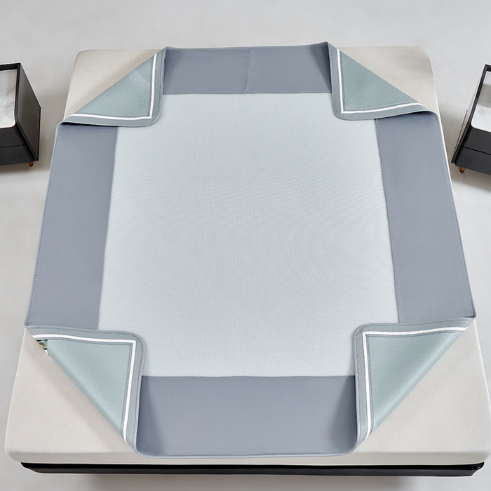 91家纺网 家纺一手货源 找家纺 小牛席业 2026新款星空凉感冰丝席席子凉席-床笠款 绿色