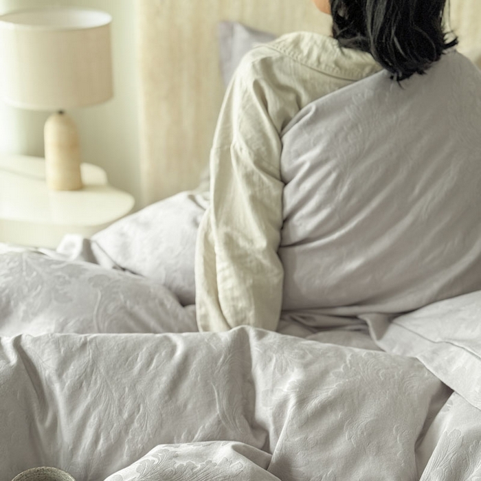 91家纺网 家纺一手货源 找家纺 （总）奈萝家纺 2026新款长绒棉纯棉水洗全棉浮雕提花四件套