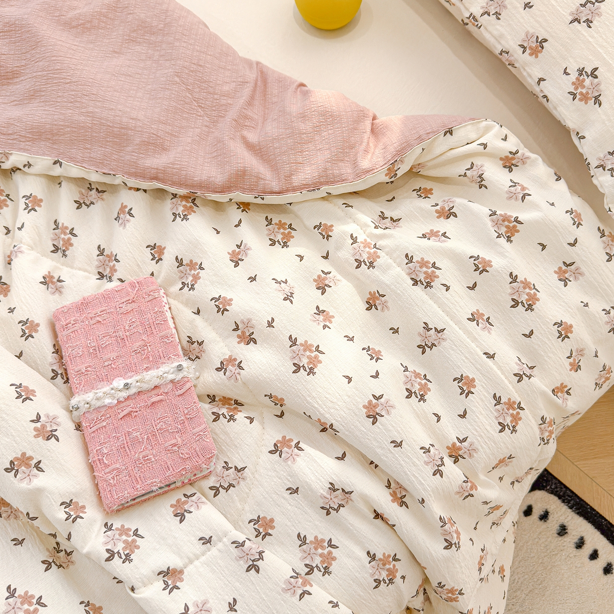 91家纺网 家纺一手货源 找家纺 弗苓家纺 2026新款A类云感有氧双层纱夏被夏凉被 苏瑾