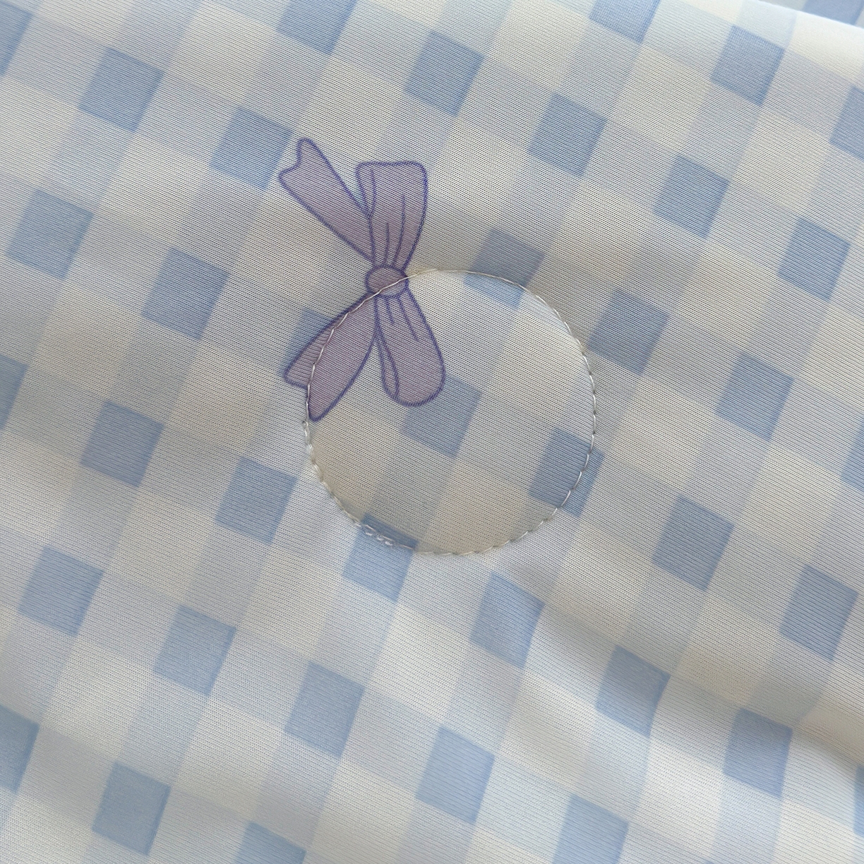 91家纺网 家纺一手货源 找家纺 弗苓家纺 2026新款麻绳款锦氨凉感丝夏被夏凉被空调被 蝴蝶结