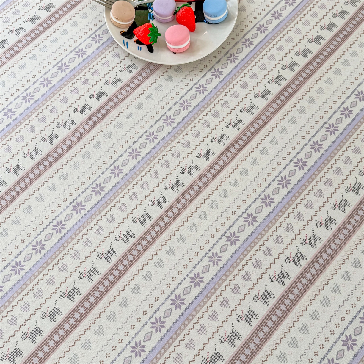 91家纺网 家纺一手货源 找家纺 晨晨家纺 2026春夏新款小清新全棉纯棉印花床单三件套 波西米亚