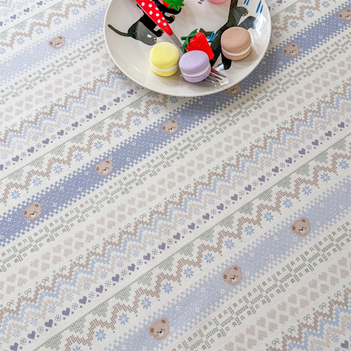 91家纺网 家纺一手货源 找家纺 晨晨家纺 2026春夏新款小清新全棉纯棉印花床单三件套 塞浦路斯