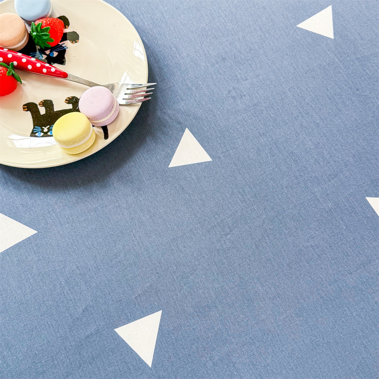 91家纺网 家纺一手货源 找家纺 晨晨家纺 2026春夏新款小清新全棉纯棉印花床单三件套 爱巢