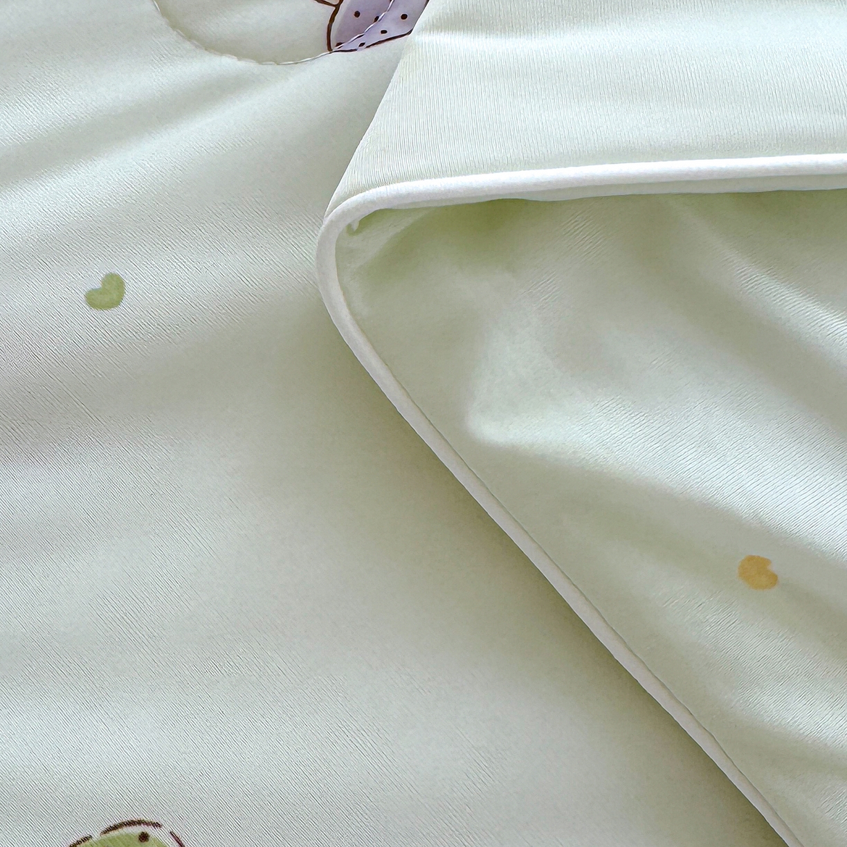 91家纺网 家纺一手货源 找家纺 弗苓家纺 2026新款麻绳款锦氨凉感丝夏被夏凉被空调被 小蘑菇