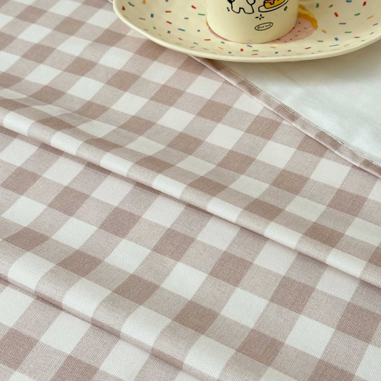 91家纺网 家纺一手货源 找家纺 珺柔家纺 2026新款全棉老粗布床单床笠三件套 安睡熊