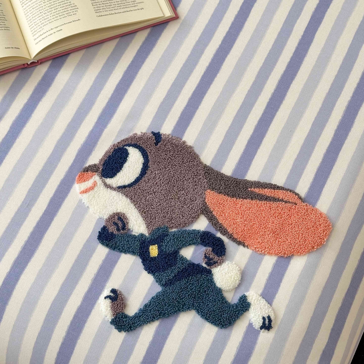 91家纺网 家纺一手货源 找家纺 珺柔家纺 2026新款全棉老粗布床单床笠三件套 朱迪