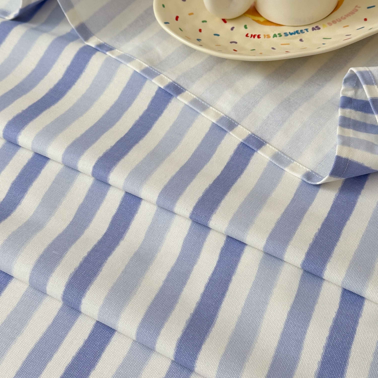 91家纺网 家纺一手货源 找家纺 珺柔家纺 2026新款全棉老粗布床单床笠三件套 朱迪