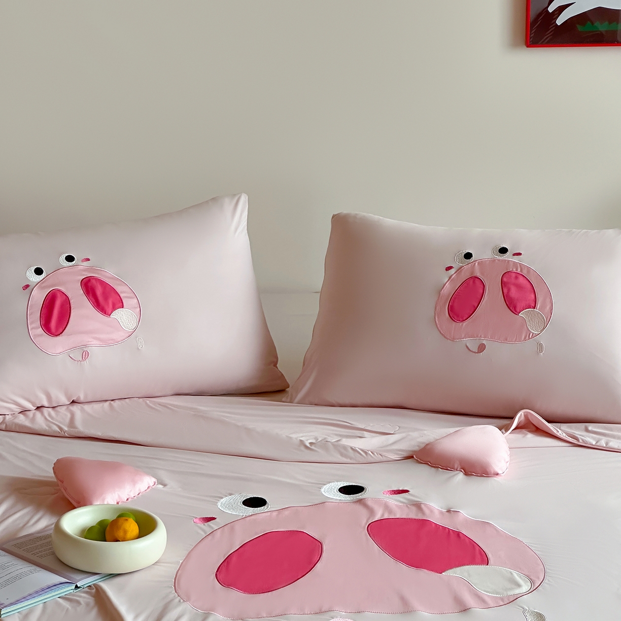 91家纺网 家纺一手货源 找家纺 （总）傲蕾良品 2026新款冰冰鸭即刻凉感夏被-婴童尺寸