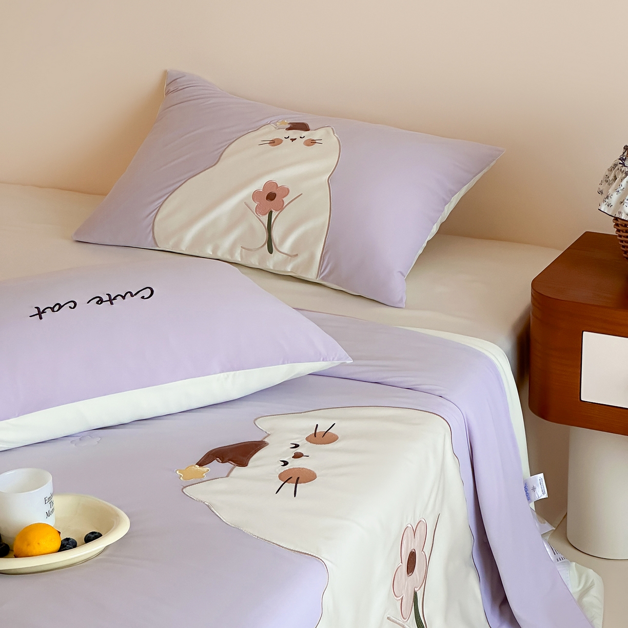 91家纺网 家纺一手货源 找家纺 （总）傲蕾良品 2026新款冰冰鸭即刻凉感夏被-成人尺寸