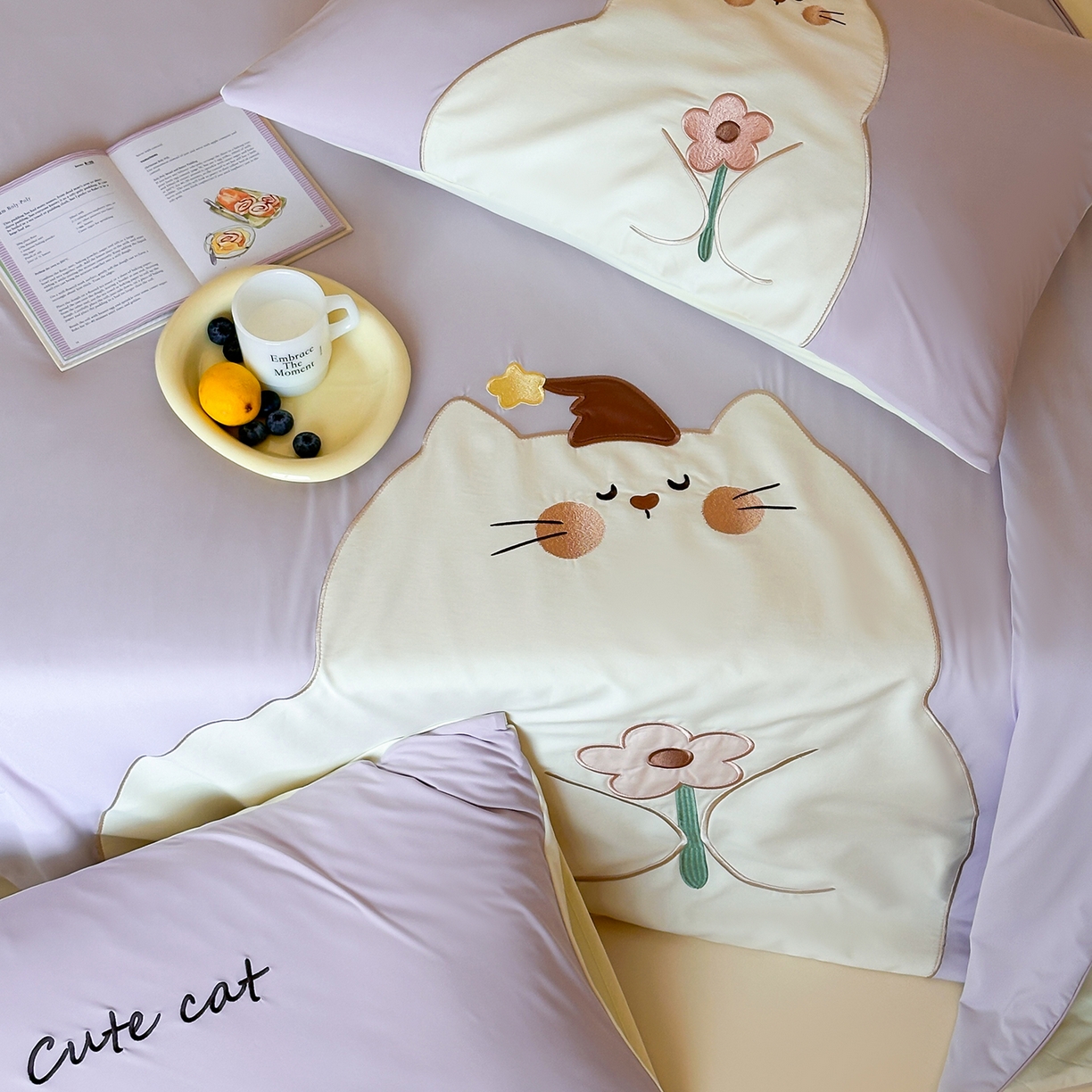 91家纺网 家纺一手货源 找家纺 傲蕾良品 2026新款冰冰鸭即刻凉感夏被-成人尺寸 治愈猫咪