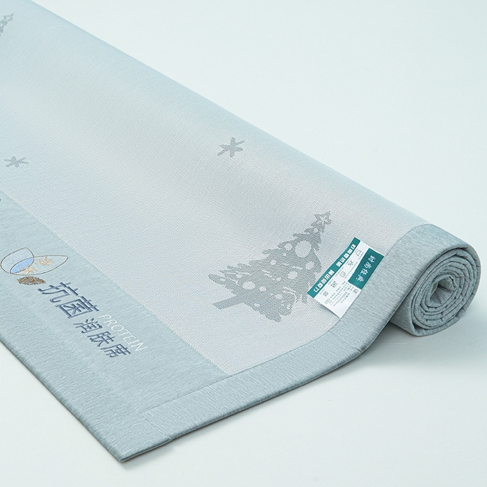 91家纺网 家纺一手货源 找家纺 玖明家纺 2026新款A类精品加厚净味抗菌凉感冰丝席三件套藤席凉席 梦幻森林-灰