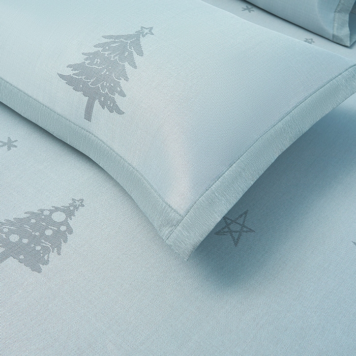 91家纺网 家纺一手货源 找家纺 玖明家纺 2026新款A类精品加厚净味抗菌凉感冰丝席三件套藤席凉席 梦幻森林-灰