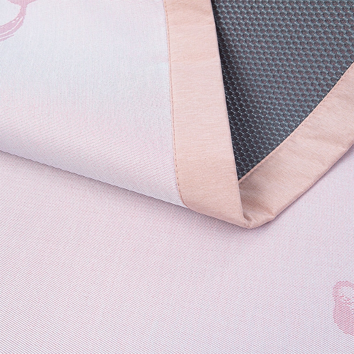 91家纺网 家纺一手货源 找家纺 玖明家纺 2026新款A类精品加厚净味抗菌凉感冰丝席三件套藤席凉席 鲸鱼-粉