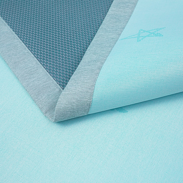 91家纺网 家纺一手货源 找家纺 玖明家纺 2026新款A类精品加厚净味抗菌凉感冰丝席三件套藤席凉席 梦幻森林-绿