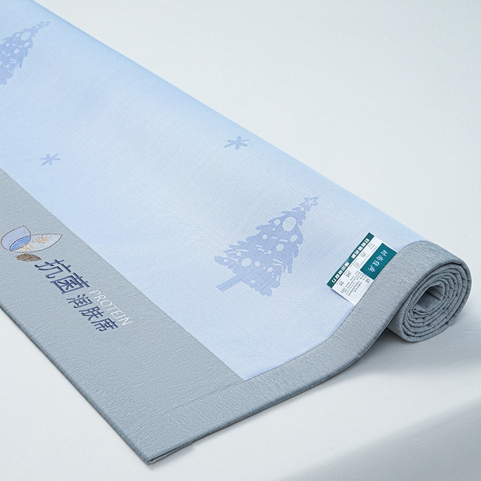 91家纺网 家纺一手货源 找家纺 玖明家纺 2026新款A类精品加厚净味抗菌凉感冰丝席三件套藤席凉席 梦幻森林-兰