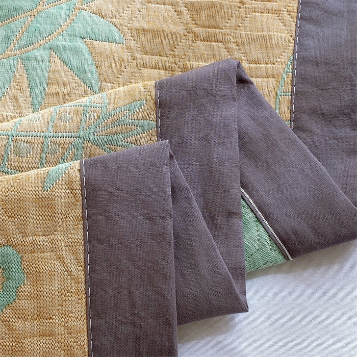 91家纺网 家纺一手货源 找家纺 云天家纺 2026新款A类全棉三层纱多功能毛巾被（盖毯床单夏被） 菠萝气泡-黄