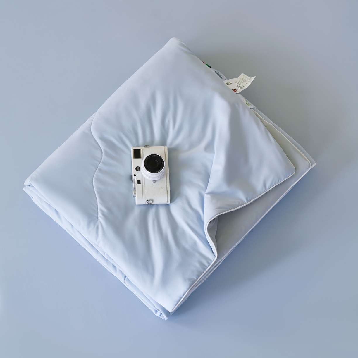 91家纺网 家纺一手货源 找家纺 亿梵家居 2026新款西瓜啵啵凉感夏被夏凉被空调被 天空蓝-轻奢灰