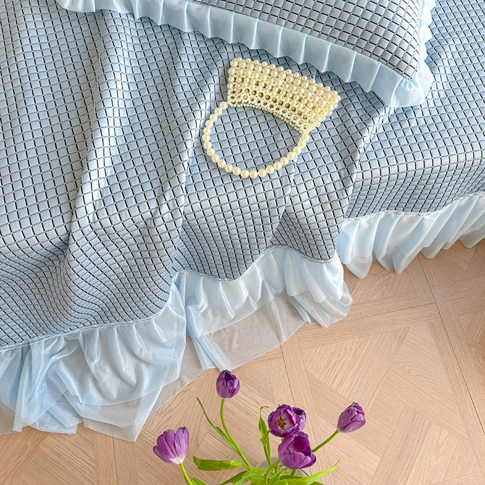 91家纺网 家纺一手货源 找家纺 （总）冬然家纺 2026新款立体爽肤格凉席