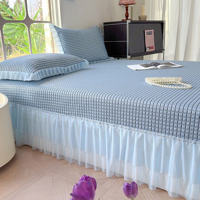 91家纺网 家纺一手货源 找家纺 （总）冬然家纺 2026新款立体爽肤格凉席